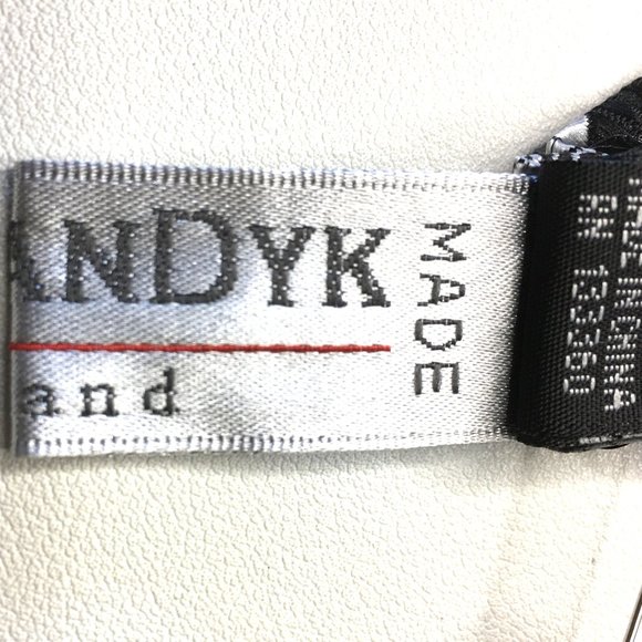 JON VANDYK HOLLAND Vintage Vibe Semi-Butterfly Bow Tie βΆβ πΉβπΈβπ» βπΌπ! - Picture 6 of 9